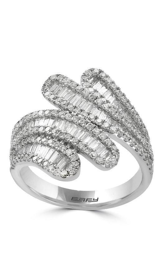 Effy 14K White Gold Diamond Ring