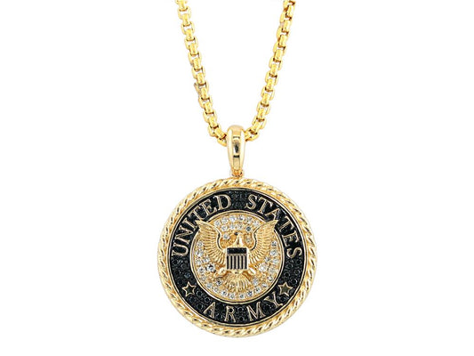 EFFY 14K YELLOW GOLD DIAMOND,BLACK DIAMOND PENDANT