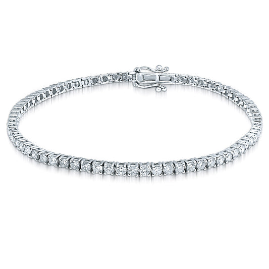 14K 1.50CT Diamond Tennis Bracelet